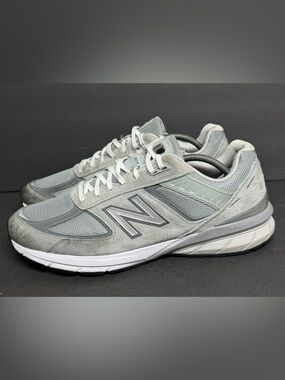 New Balance 990v5 Gray M990GL5 Castlerock Made in USA Men's Sneaker 13D